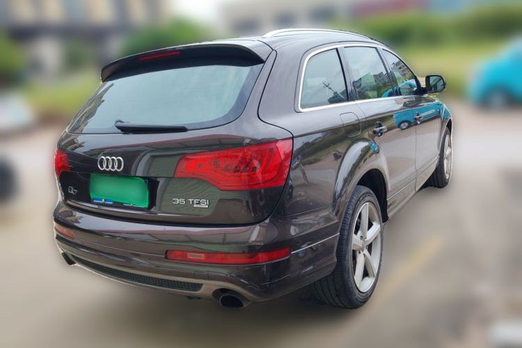 Used Audi Q7 2014 35 TFSI Sport Edition Rear Right 45 Deg