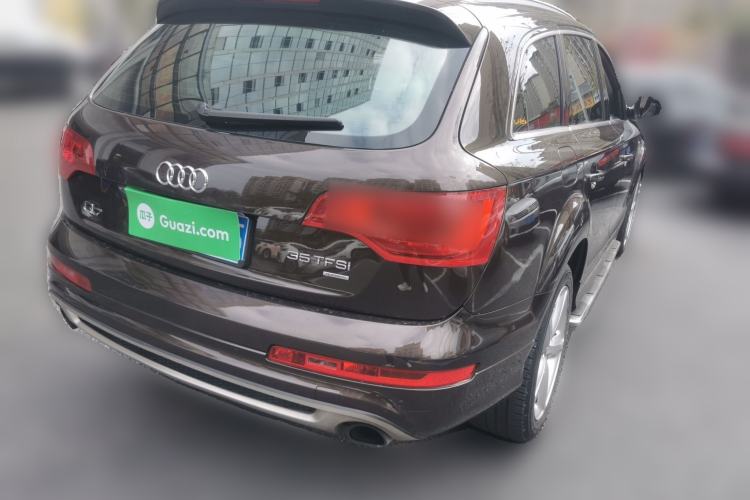 Used Audi Q7 2014 35 TFSI Sport Edition Rear Right 45 Deg