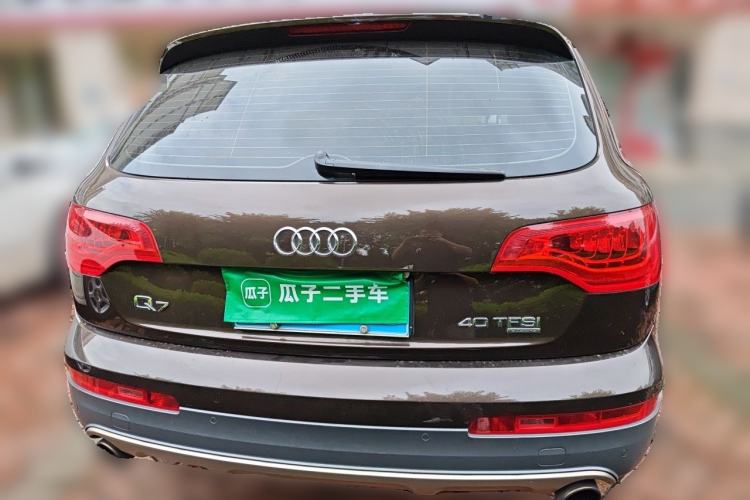 Used Audi Q7 2014 40 TFSI off-road version Rear