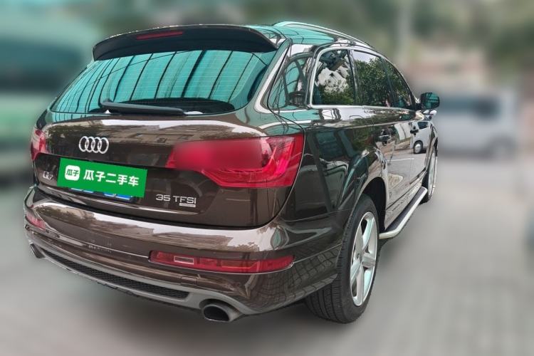 Used Audi Q7 2014 35 TFSI Sport Edition Rear Right 45 Deg
