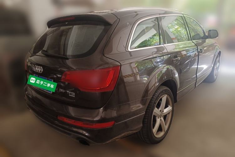 Used Audi Q7 2014 35 TFSI Sport Edition Rear Right 45 Deg
