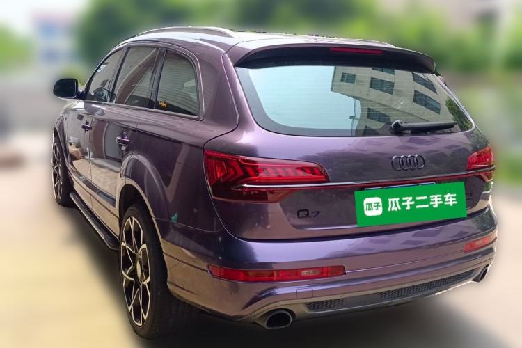 Used Audi Q7 2014 35 TFSI Sport Edition Rear Left 45 Deg