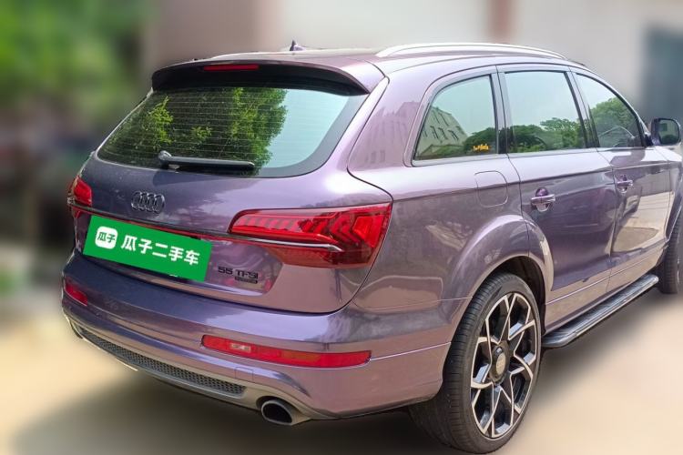 Used Audi Q7 2014 35 TFSI Sport Edition Rear Right 45 Deg