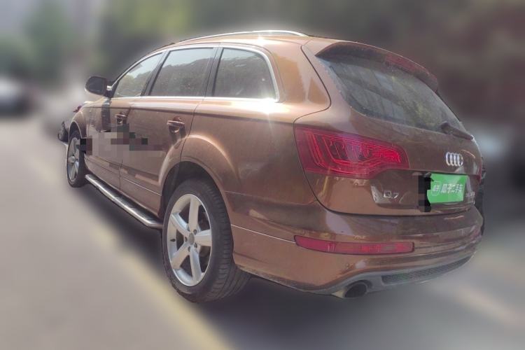 Used Audi Q7 2014 35 TFSI Sport Edition Rear Left 45 Deg
