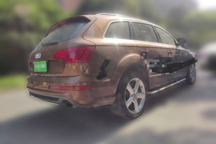 Used Audi Q7 2014 35 TFSI Sport Edition Rear Right 45 Deg
