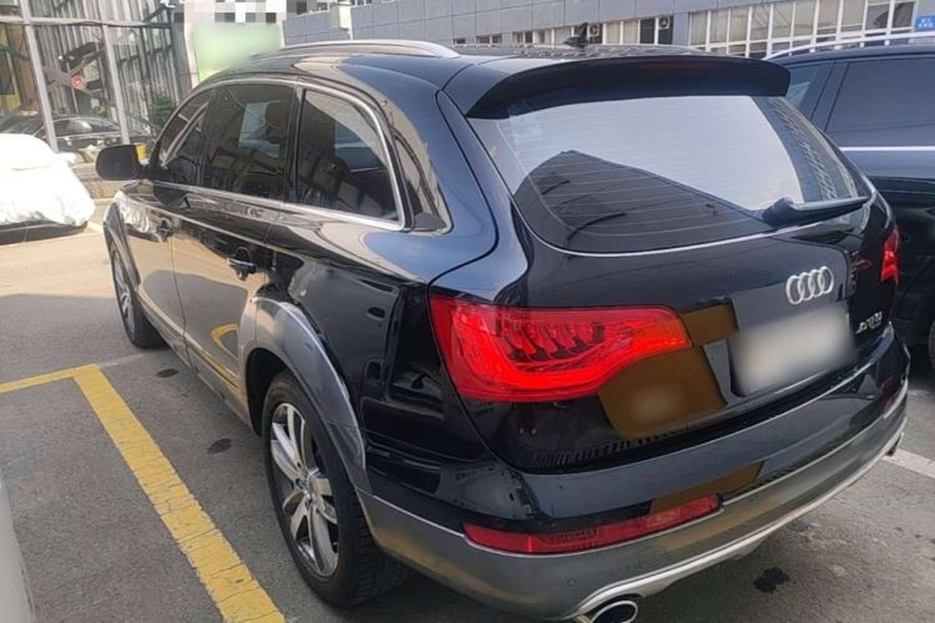 Used Audi Q7 2015 40 TFSI Collector's Edition Rear Left 45 Deg