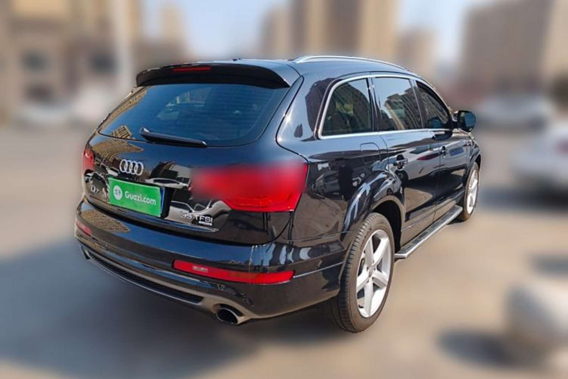 Used Audi Q7 2015 35 TFSI Sport Edition Rear Right 45 Deg