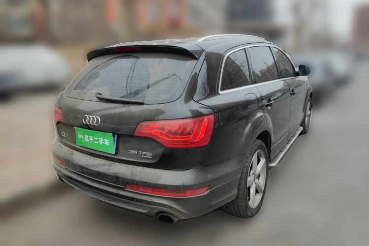 Used Audi Q7 2015 35 TFSI Sport Edition Rear Right 45 Deg