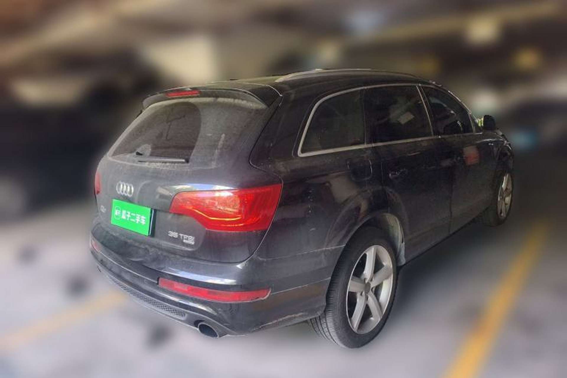 Used Audi Q7 2015 35 TFSI Ambition Edition Rear Right 45 Deg