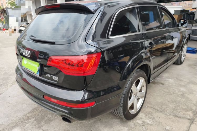Used Audi Q7 2015 35 TFSI Sport Edition Rear Right 45 Deg