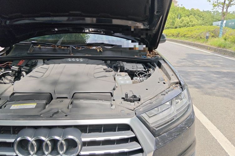 Used Audi Q7 2016 45 TFSI Technology Edition Engine Bay Left