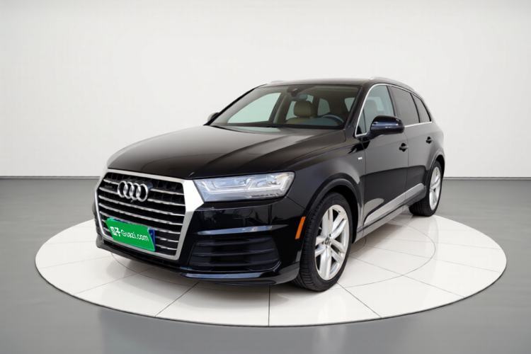 Used Audi Q7 2016 3.0 TFSI 7 seats parallel import Guazi used car, China used car export, Used car for sale, Used Audi cars, Cheapest cars for sale