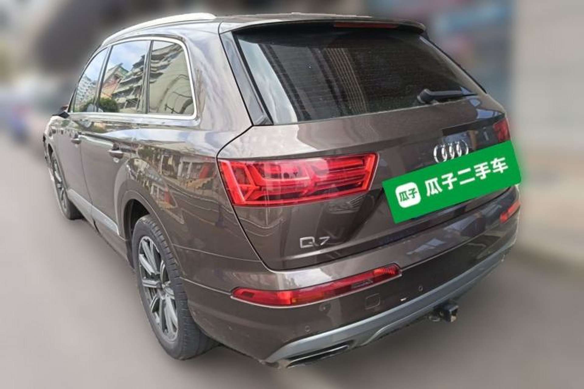 Used Audi Q7 2016 45 TFSI Technology Edition Rear Left 45 Deg