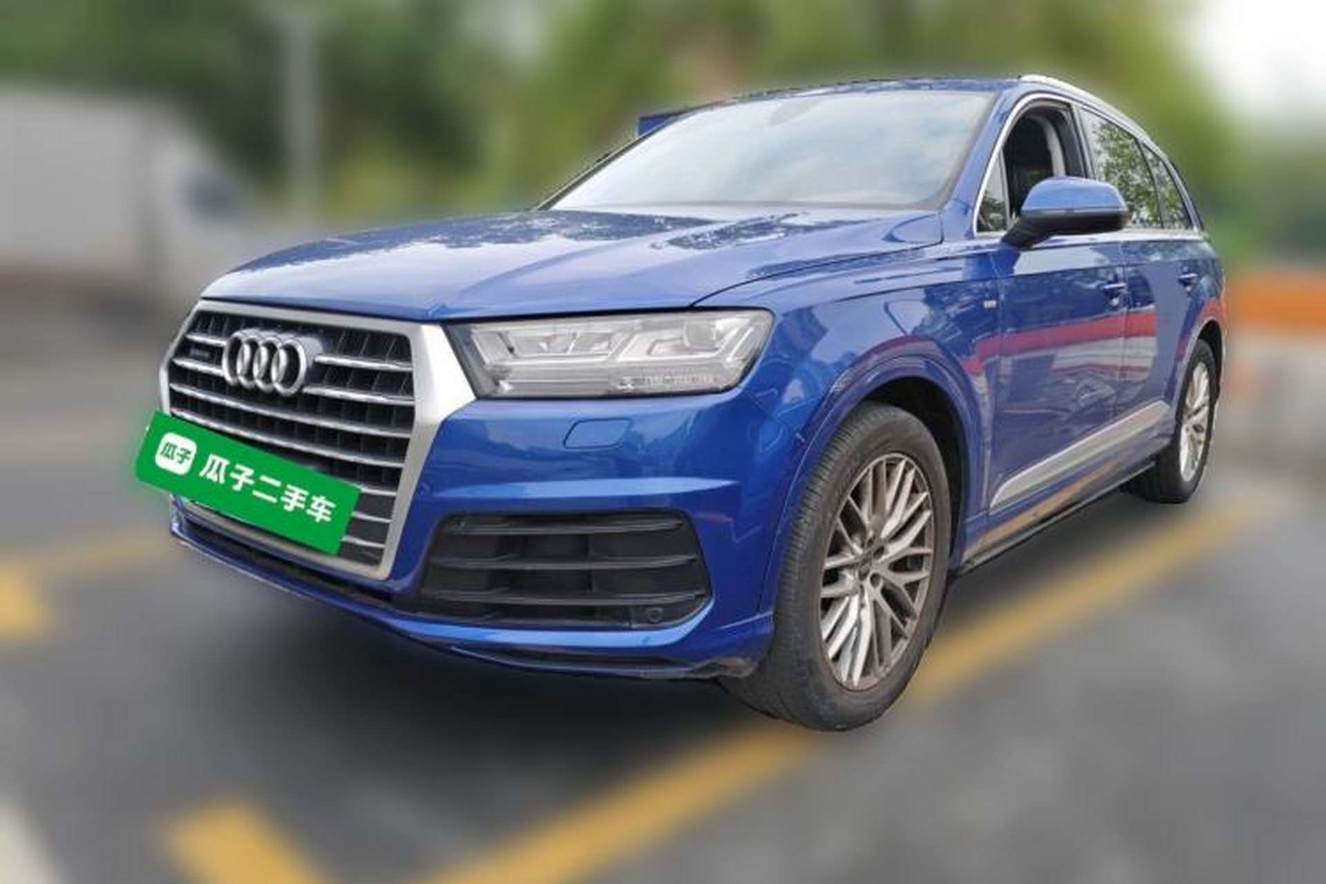 Used Audi Q7 2016 45 TFSI S line Sport Edition Front Left 45 Deg