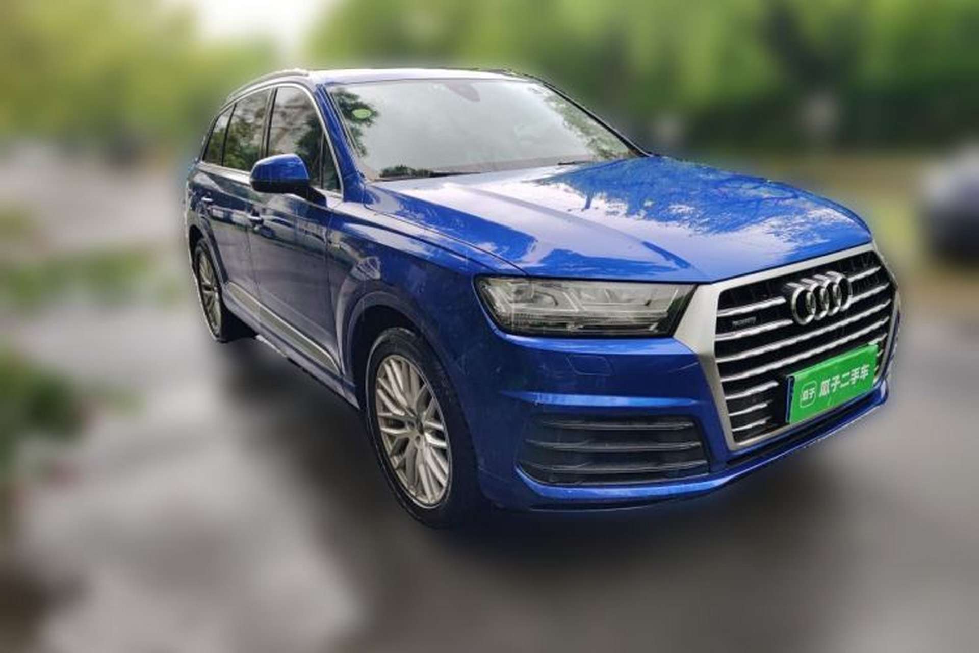 Used Audi Q7 2016 45 TFSI Technology Edition Front Right 45 Deg