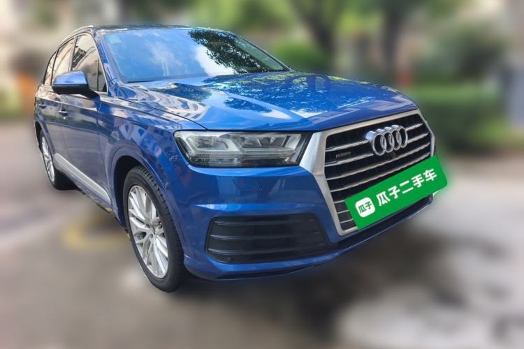 Used Audi Q7 2016 45 TFSI S line Sport Edition Front Right 45 Deg