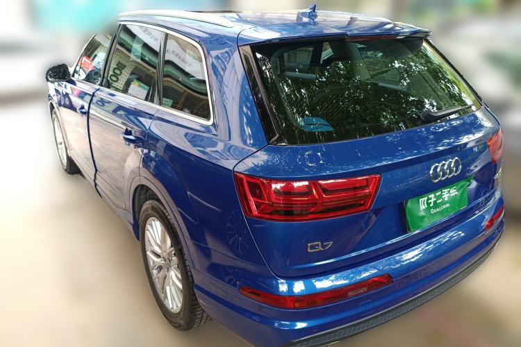 Used Audi Q7 2016 45 TFSI S line Sport Edition Rear Left 45 Deg