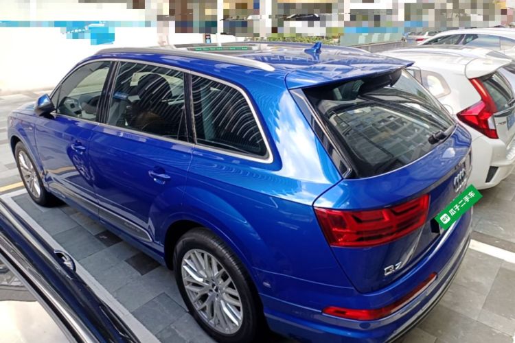 Used Audi Q7 2016 45 TFSI S line Sport Edition Rear Left 45 Deg
