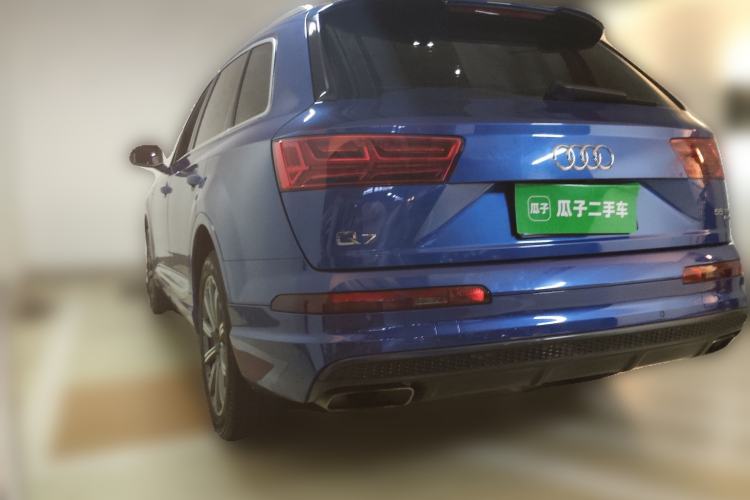 Used Audi Q7 2016 45 TFSI S line Sport Edition Rear Left 45 Deg