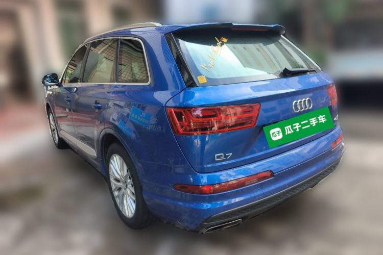 Used Audi Q7 2016 45 TFSI S line Sport Edition Rear Left 45 Deg