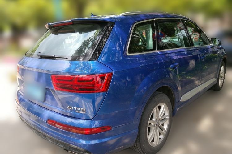 Used Audi Q7 2016 40 TFSI S line Sport Edition Rear Right 45 Deg