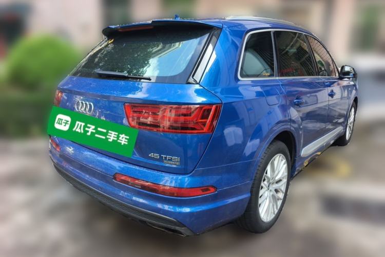 Used Audi Q7 2016 45 TFSI S line Sport Edition Rear Right 45 Deg