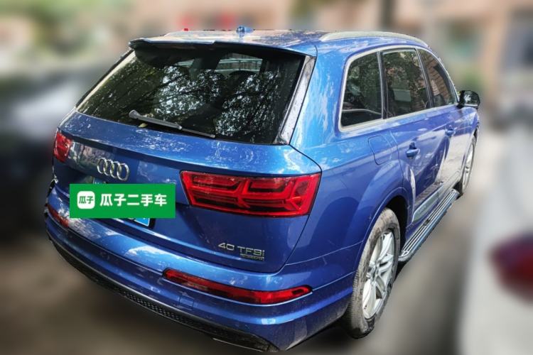 Used Audi Q7 2016 40 TFSI S line Sport Edition Rear Right 45 Deg