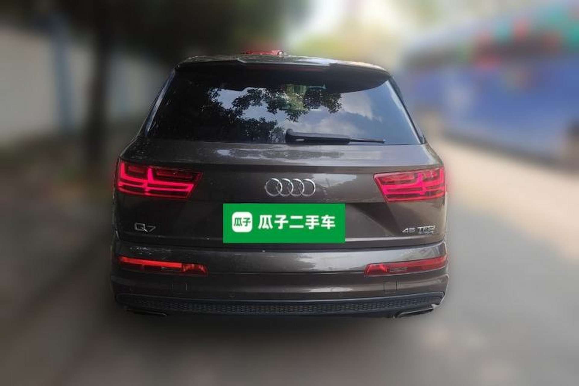 Used Audi Q7 2016 45 TFSI S line Sport Edition Rear