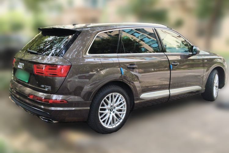 Used Audi Q7 2016 45 TFSI S line Sport Edition Rear Right 45 Deg