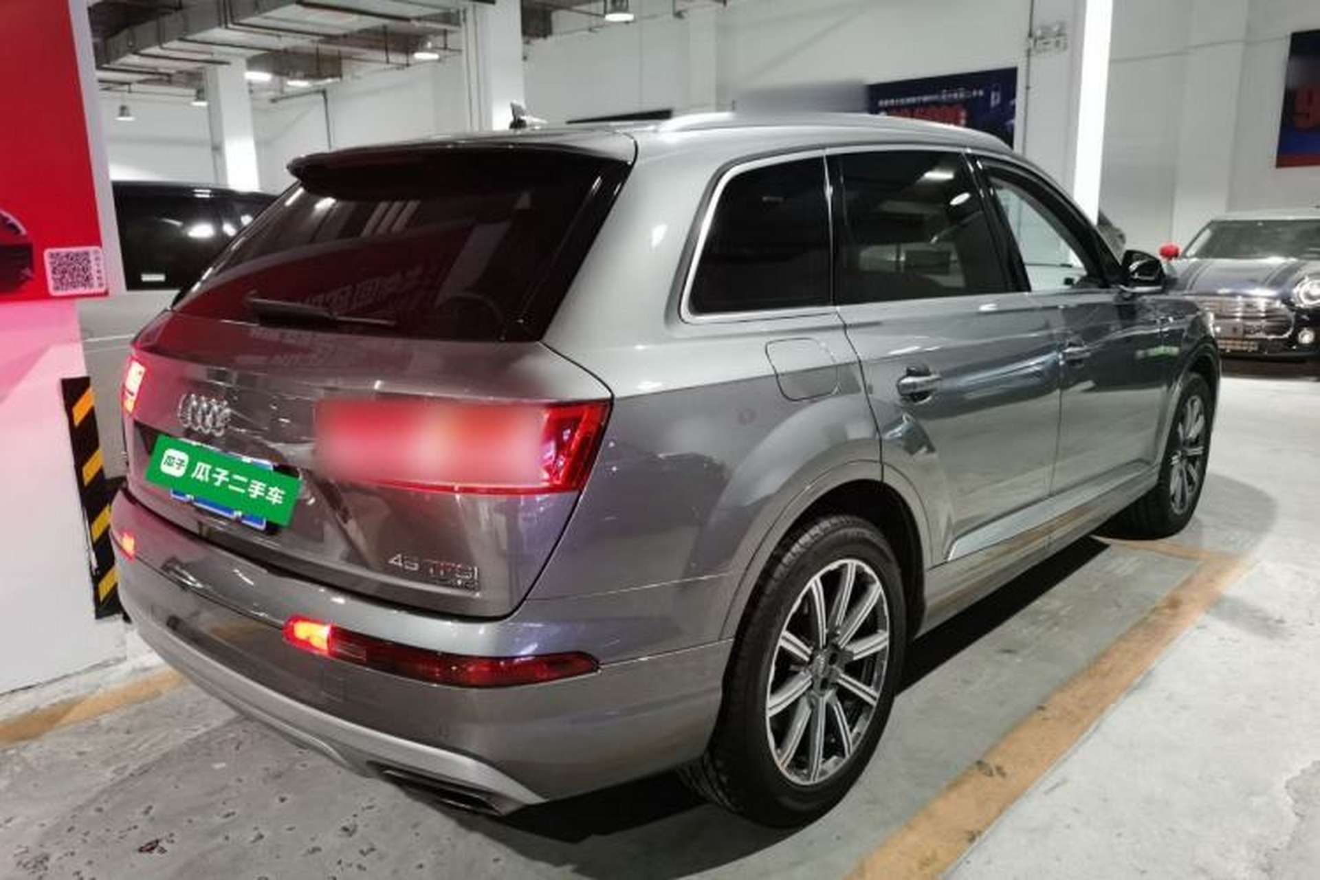 Used Audi Q7 2016 45 TFSI Technology Edition Rear Right 45 Deg