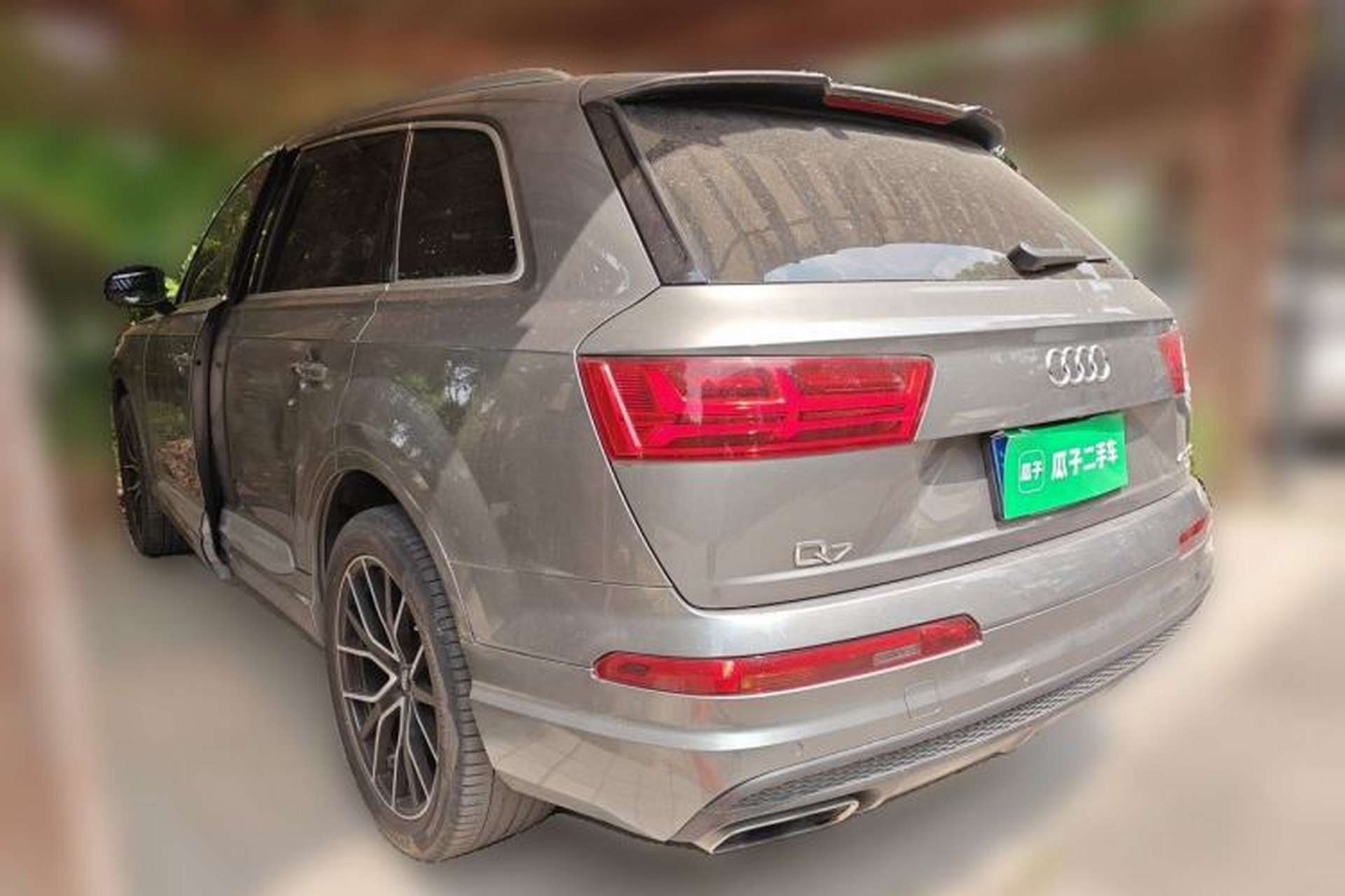 Used Audi Q7 2016 40 TFSI S line Sport Edition Rear Left 45 Deg