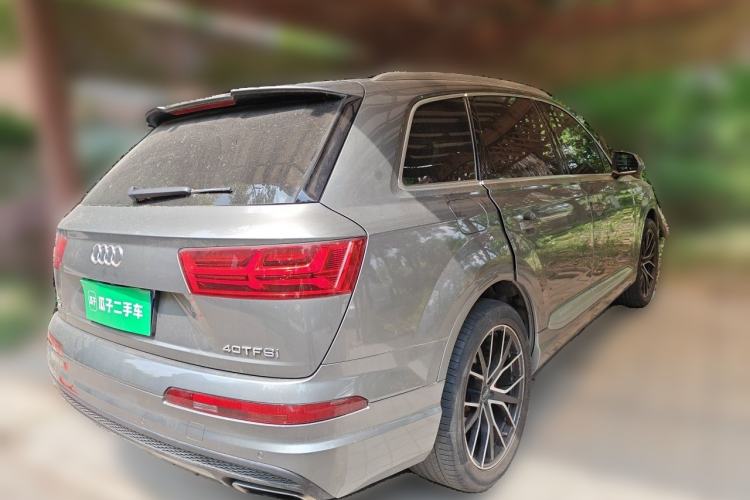 Used Audi Q7 2016 40 TFSI S line Sport Edition Rear Right 45 Deg