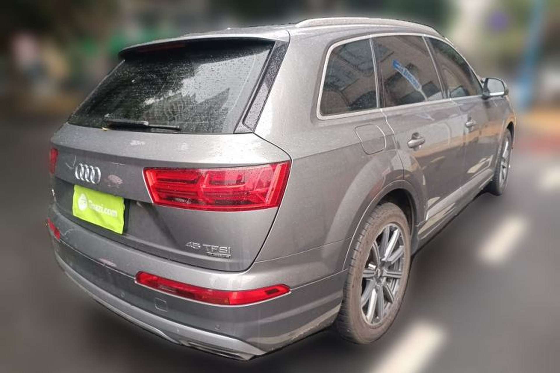 Used Audi Q7 2016 45 TFSI Technology Edition Rear Right 45 Deg