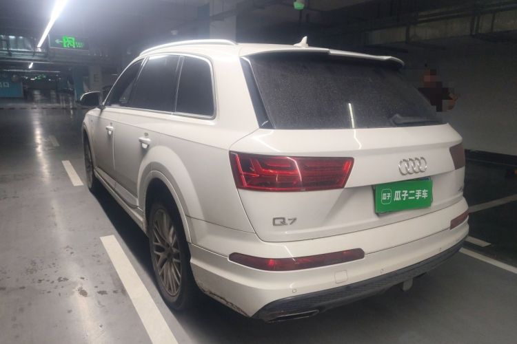 Used Audi Q7 2016 45 TFSI S line Sport Edition Rear Left 45 Deg