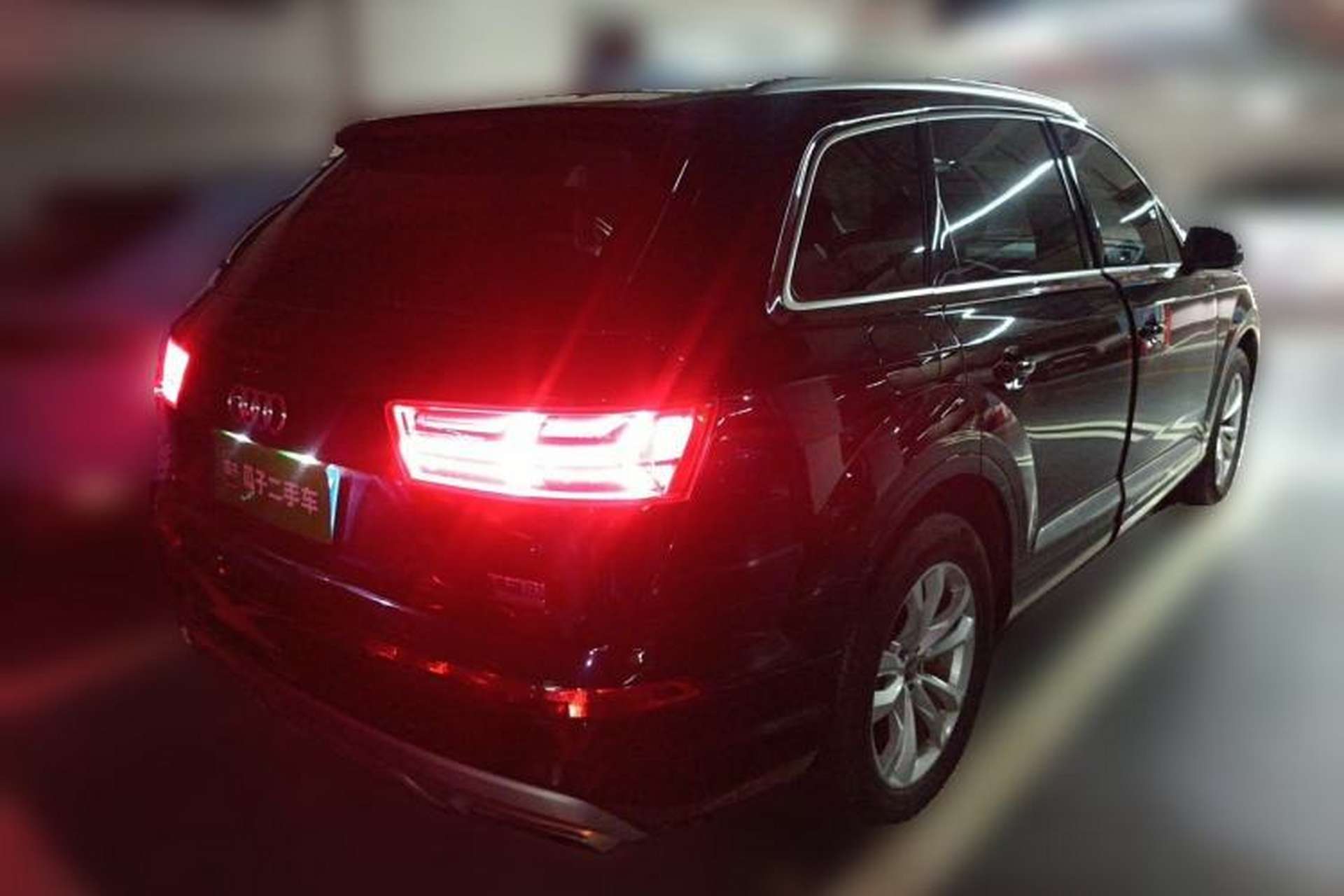 Used Audi Q7 2016 3.0 TFSI 7 seats parallel import Rear Right 45 Deg
