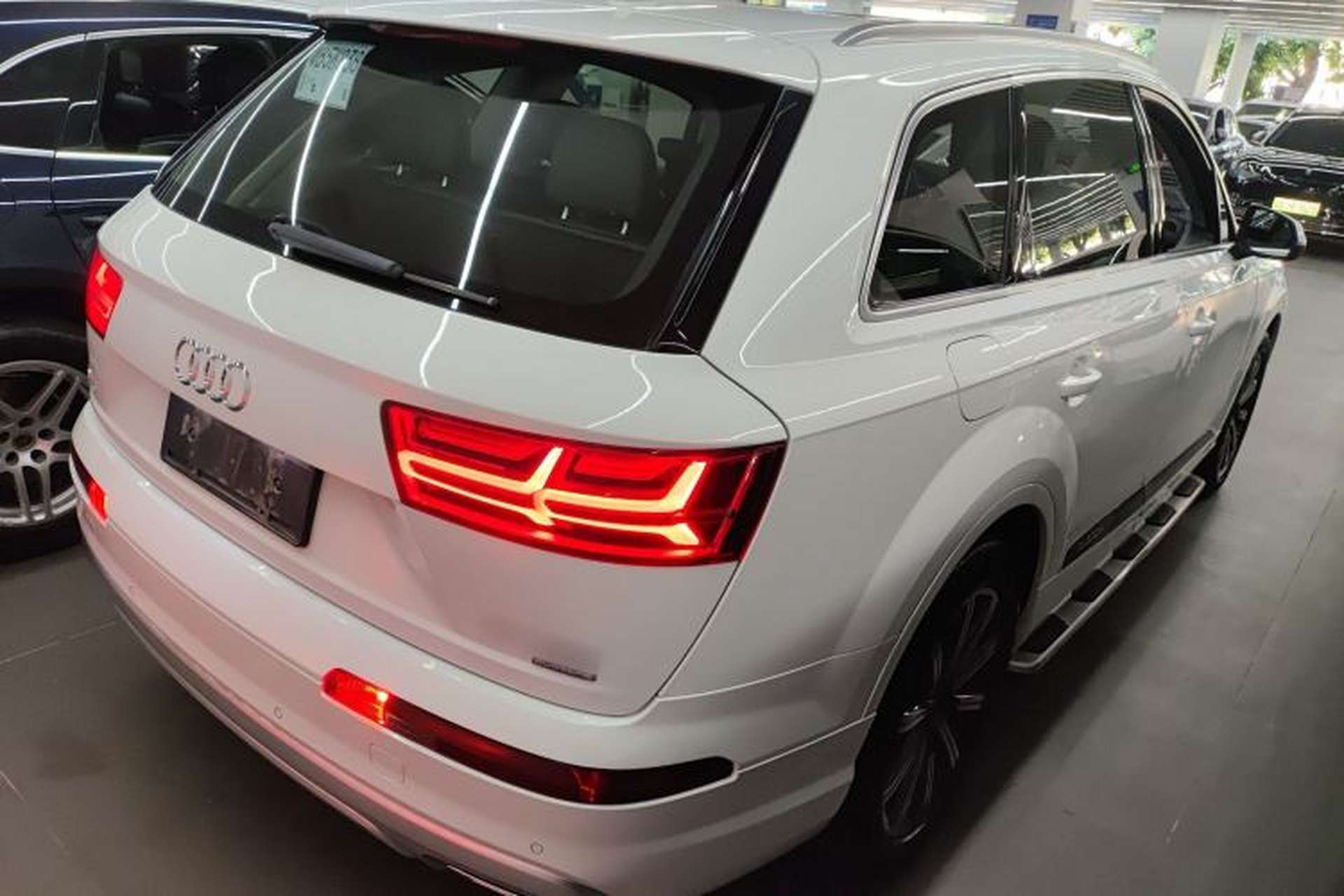 Used Audi Q7 2016 45 TFSI Technology Edition Rear Right 45 Deg