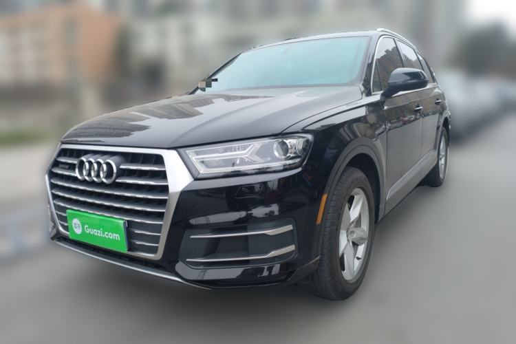 Used Audi Q7 3.0T, automatic, 7 seats, parallel import Guazi used car, China used car export, Used car for sale, Used Audi cars, Cheapest cars for sale