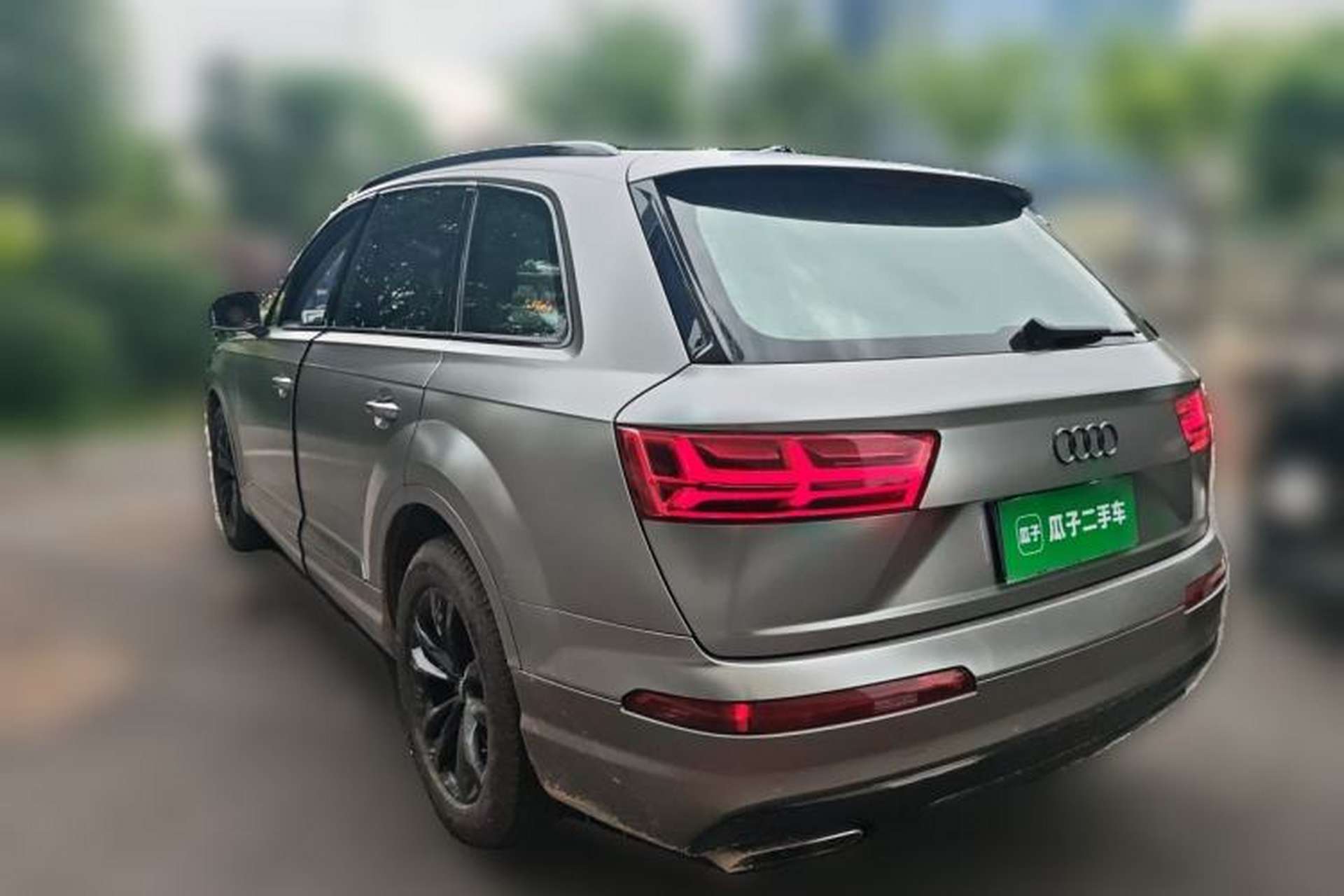 Used Audi Q7 2017 2.0 TFSI 5-seater U.S. specification Rear Left 45 Deg