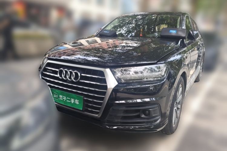 Used Audi Q7 2018 45 TFSI Prestige Edition Guazi used car, China used car export, Used car for sale, Used Audi cars, Cheapest cars for sale