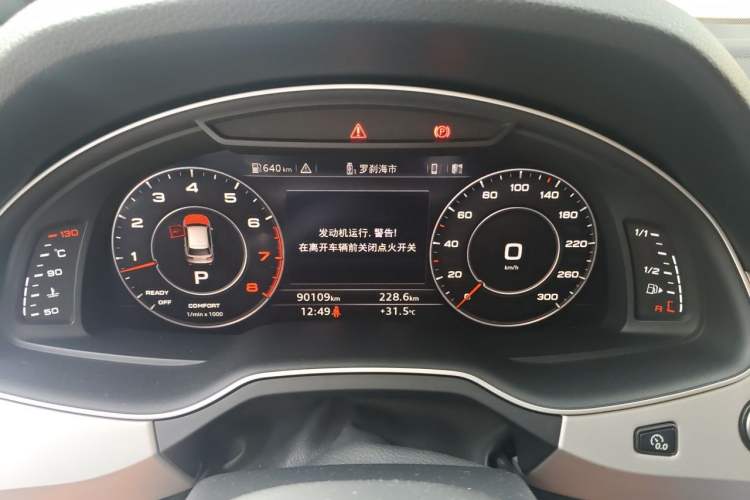 Used Audi Q7 2018 45 TFSI Prestige Edition Instrument Cluster