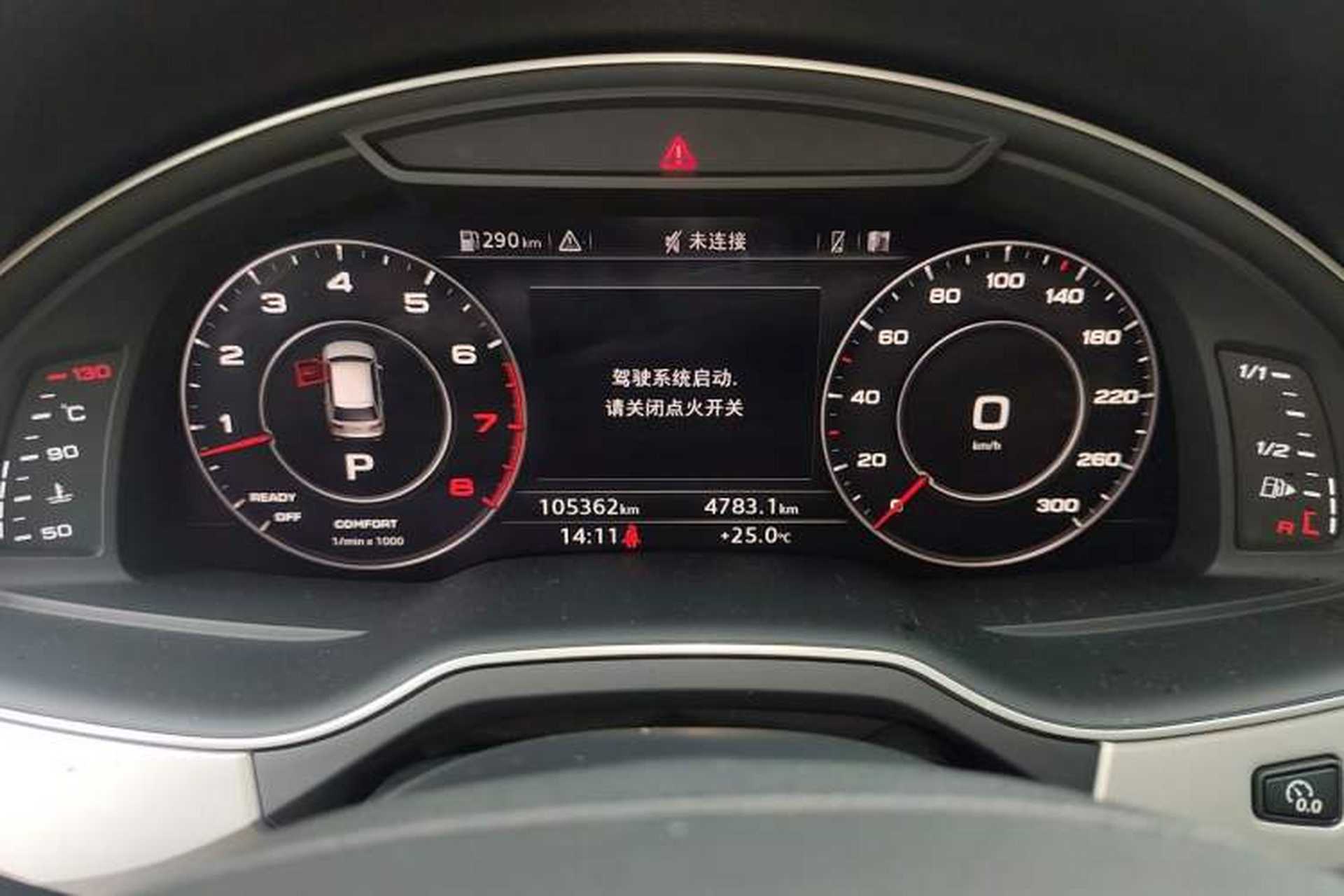 Used Audi Q7 2018 45 TFSI Technology Edition Instrument Cluster