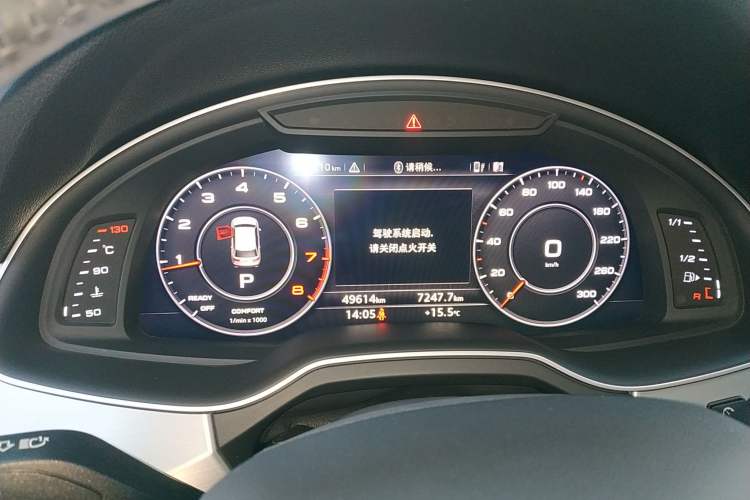 Used Audi Q7 2018 40 TFSI Comfort Model Instrument Cluster