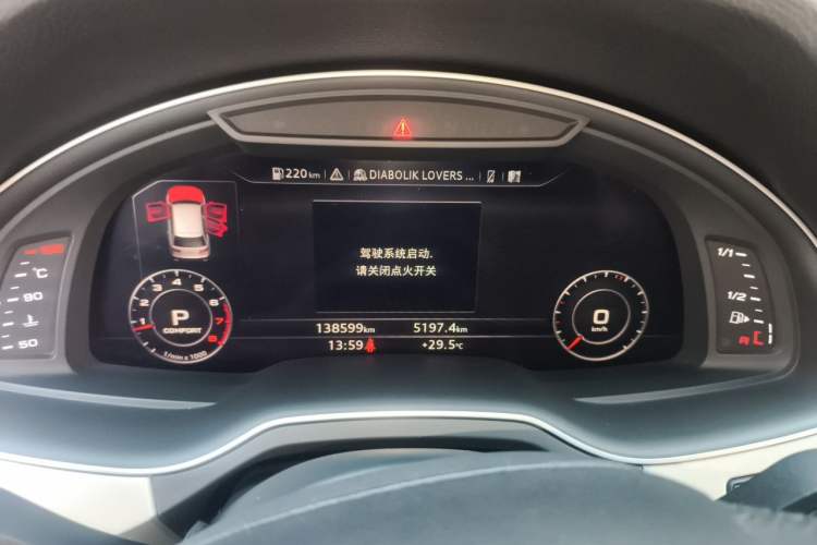 Used Audi Q7 2018 45 TFSI Technology Edition Instrument Cluster
