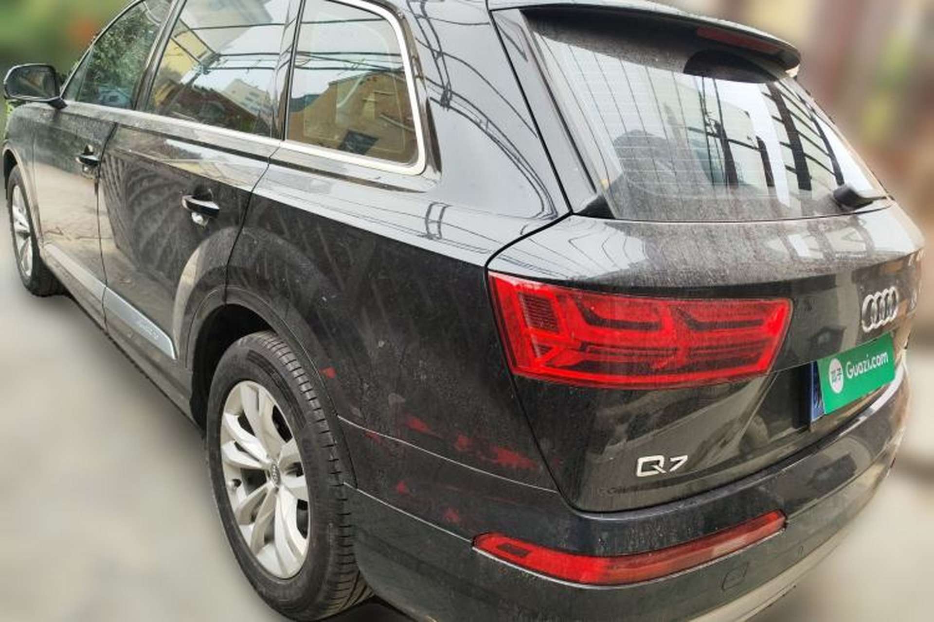 Used Audi Q7 2018 45 TFSI Technology Edition Rear Left 45 Deg