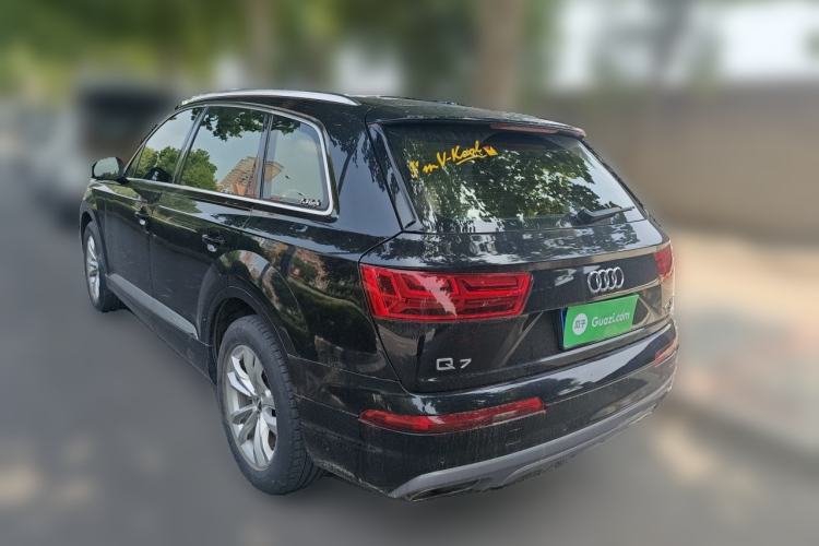 Used Audi Q7 2018 45 TFSI Technology Edition Rear Left 45 Deg