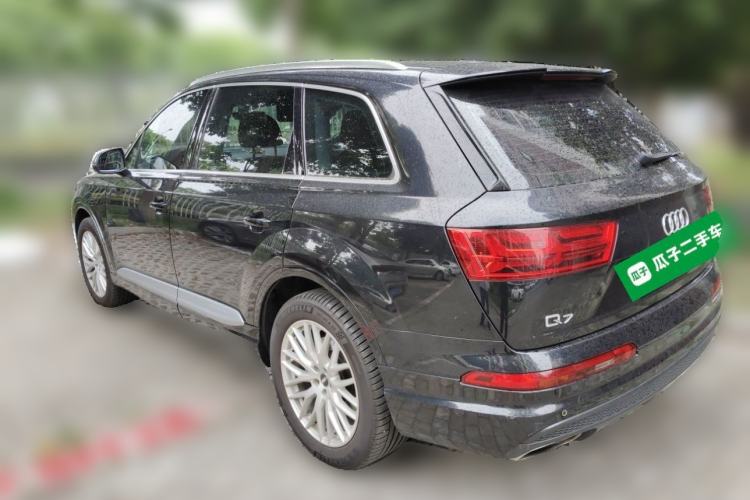 Used Audi Q7 2018 45 TFSI S line Sport Edition Rear Left 45 Deg