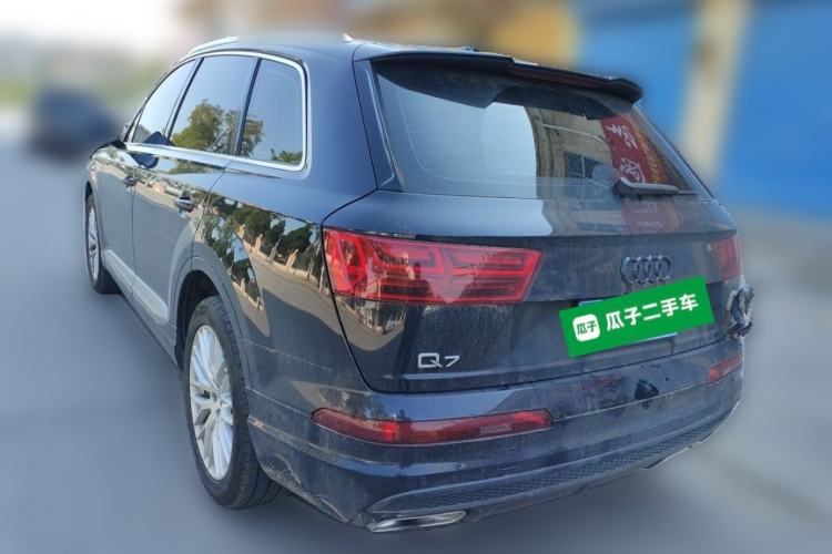 Used Audi Q7 2018 45 TFSI S line Sport Edition Rear Left 45 Deg