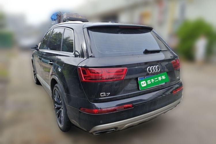 Used Audi Q7 2018 45 TFSI Technology Edition Rear Left 45 Deg