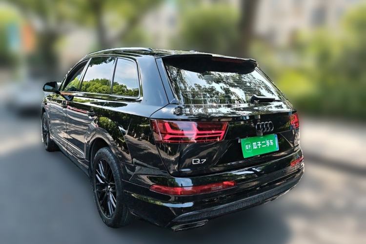 Used Audi Q7 2018 45 TFSI S line Sport Edition Rear Left 45 Deg
