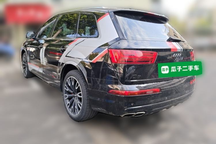 Used Audi Q7 2018 45 TFSI S line Sport Edition Rear Left 45 Deg